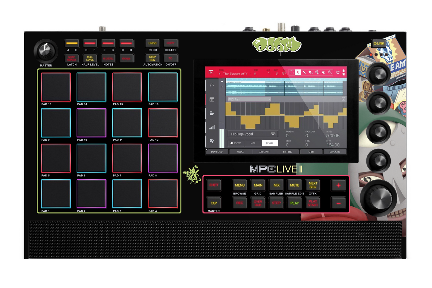 MPC LIVE 2 SKIN "MF DOOM"