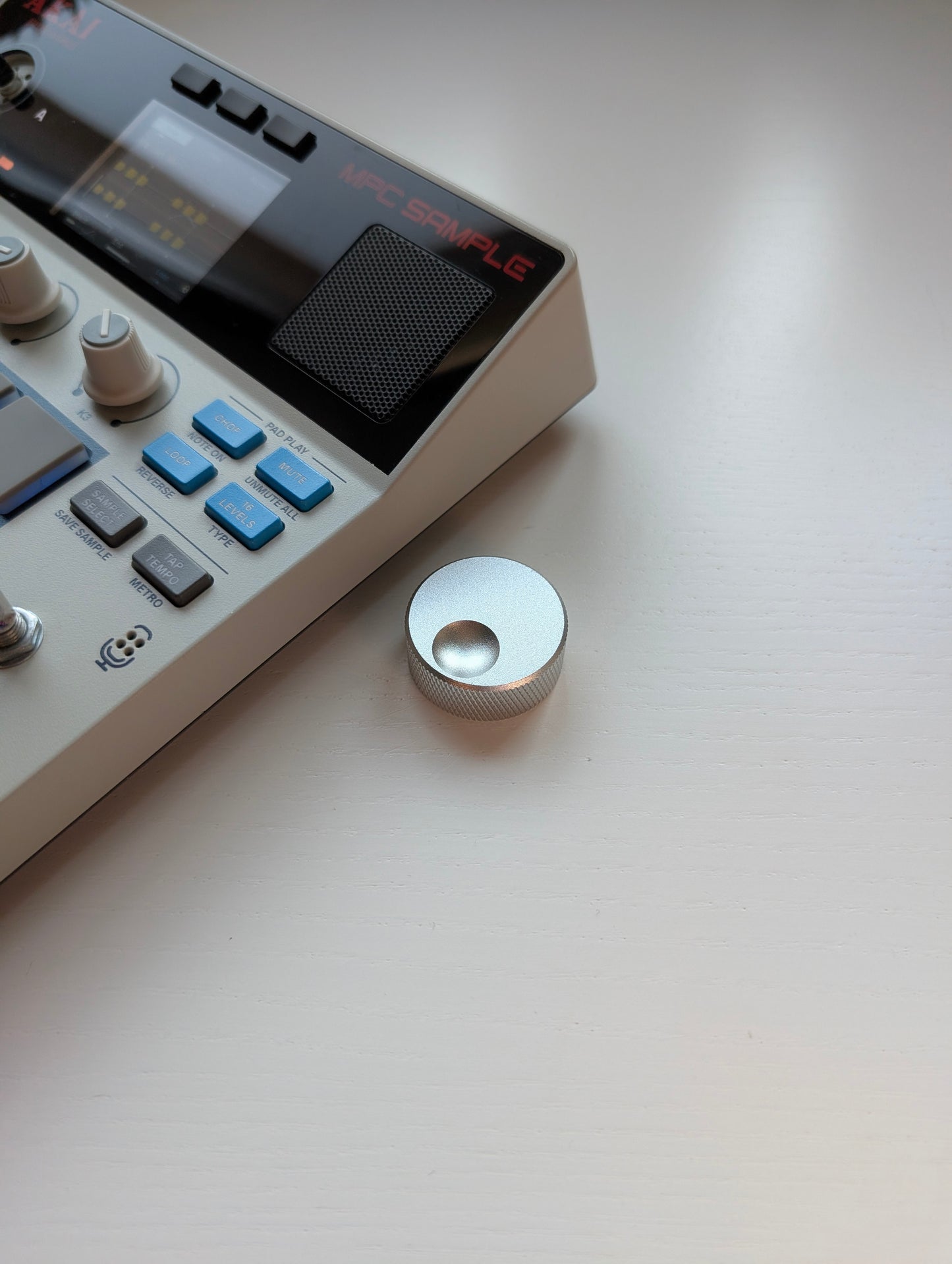 🔥NEW DROP🔥MPC SAMPLE BIG KNOB 🥈 SHINY SILVER
