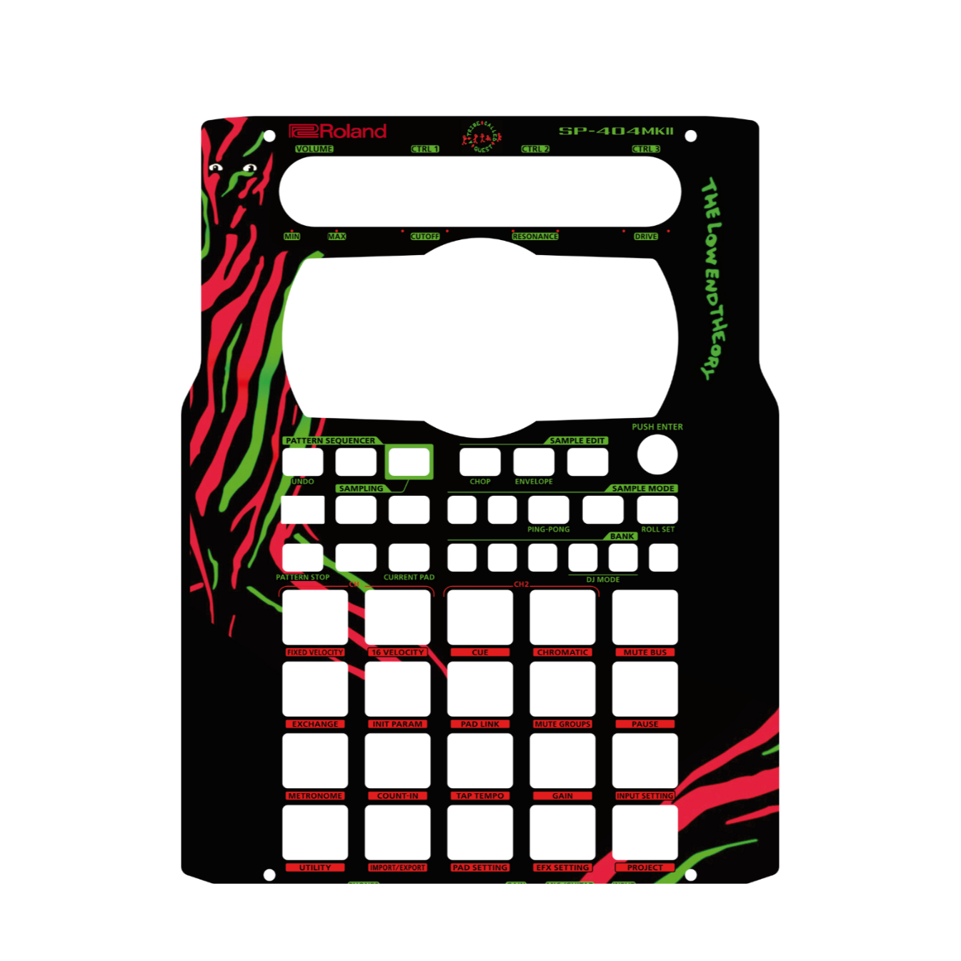 SP-404 MK2 SKIN "THE LOW END THEORY"