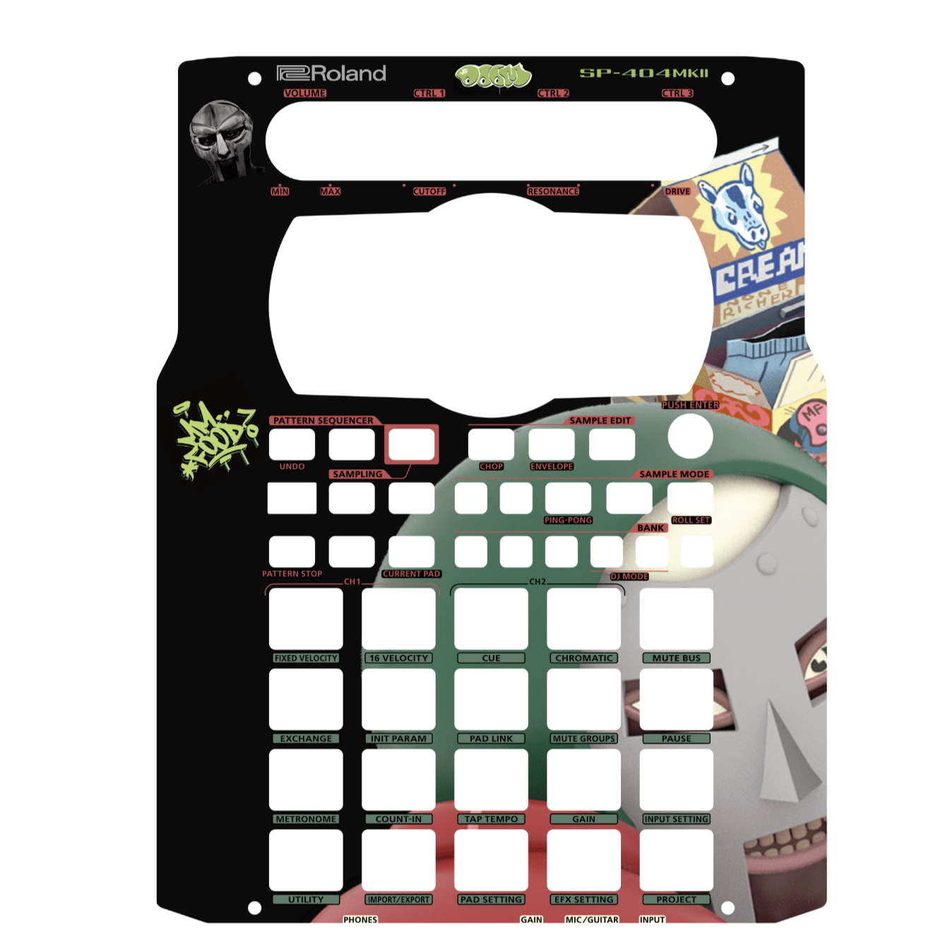 SP-404 MK2 SKIN "MM..Food"