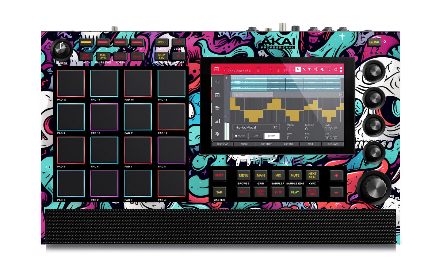 MPC LIVE 2 SKIN „SKULLY COLOR”