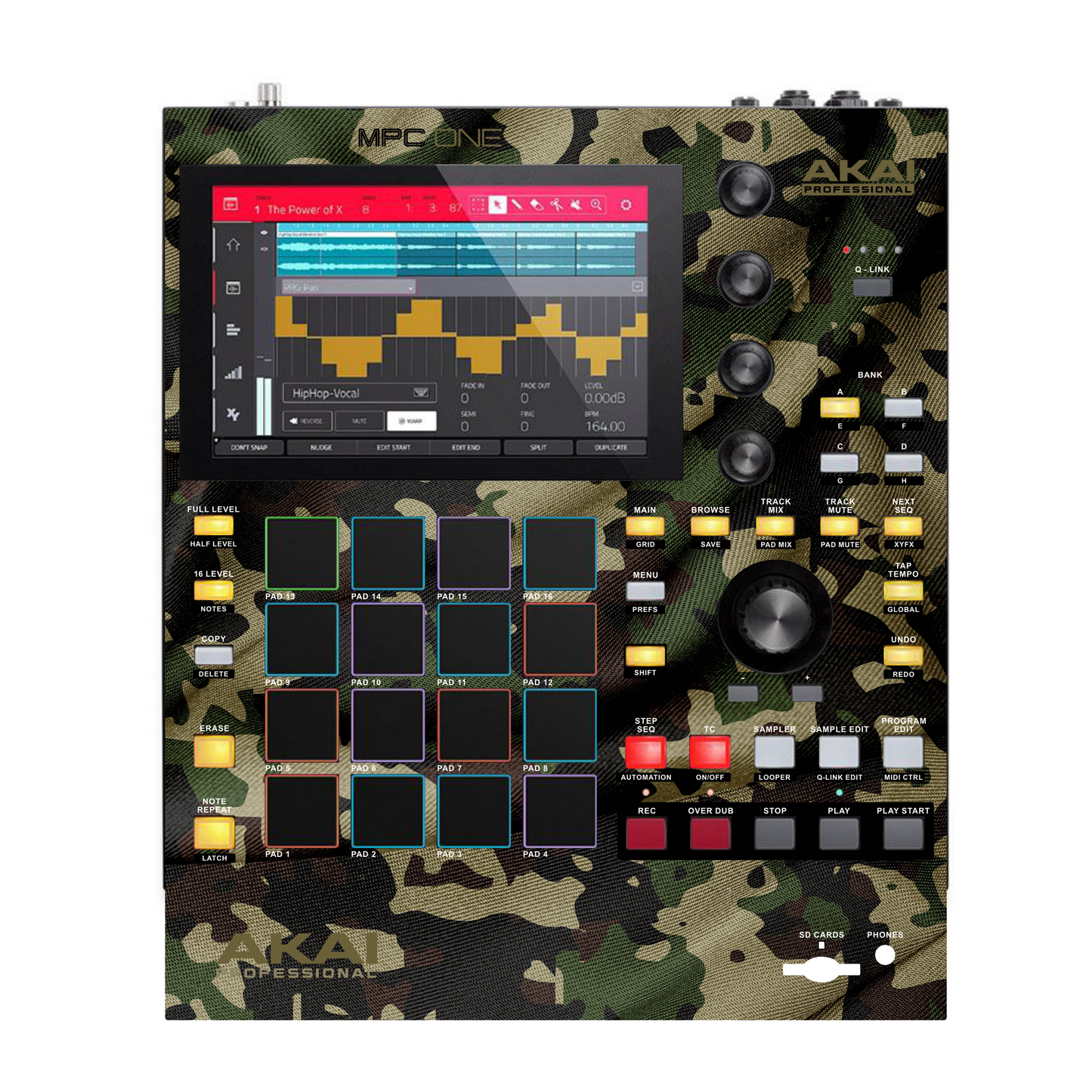 MPC ONE SKIN "CAMO FABRIC"