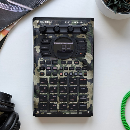 SP-404 MK2 SKIN "FABRIC CAMO"