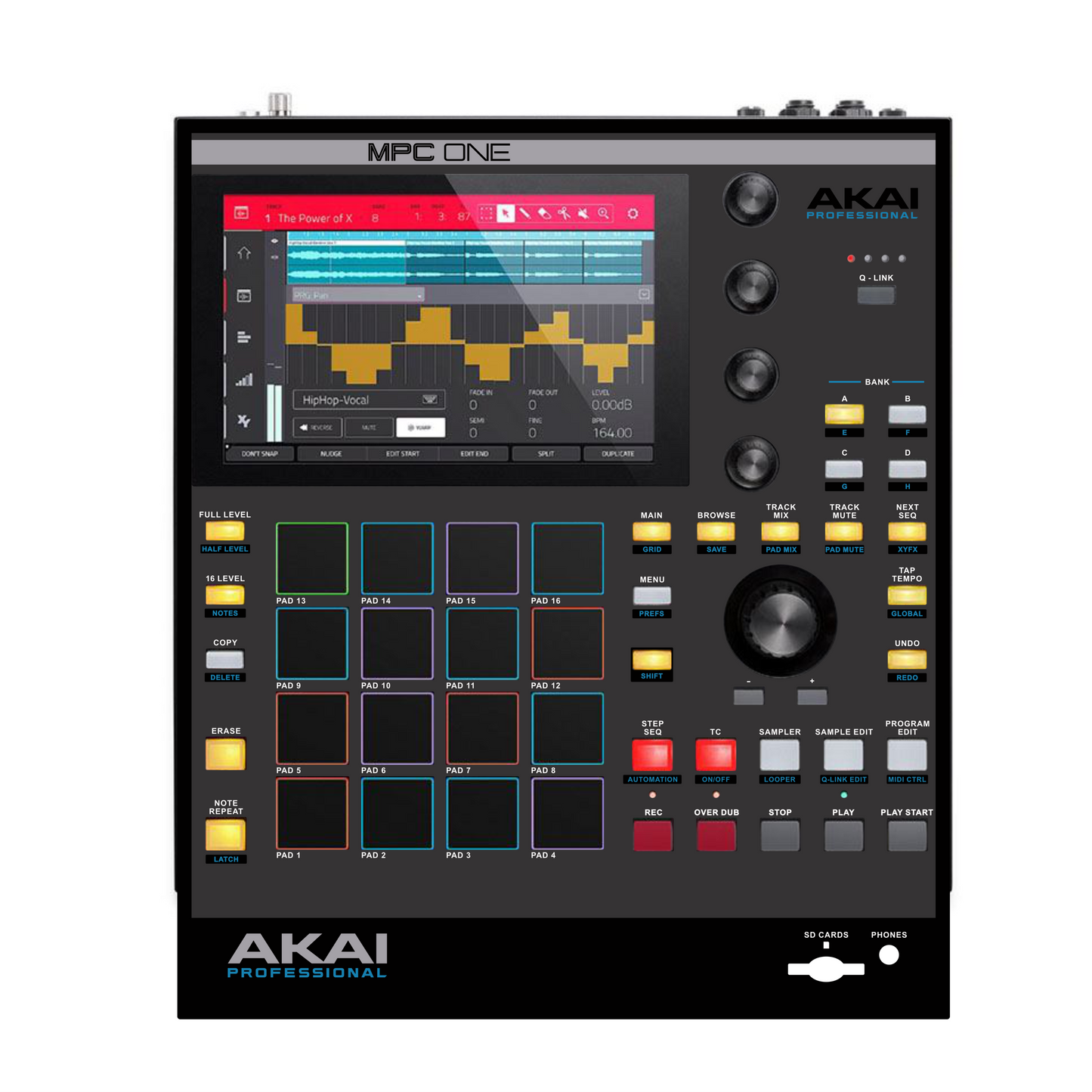 MPC ONE SKIN "SP-1200 BLACK"