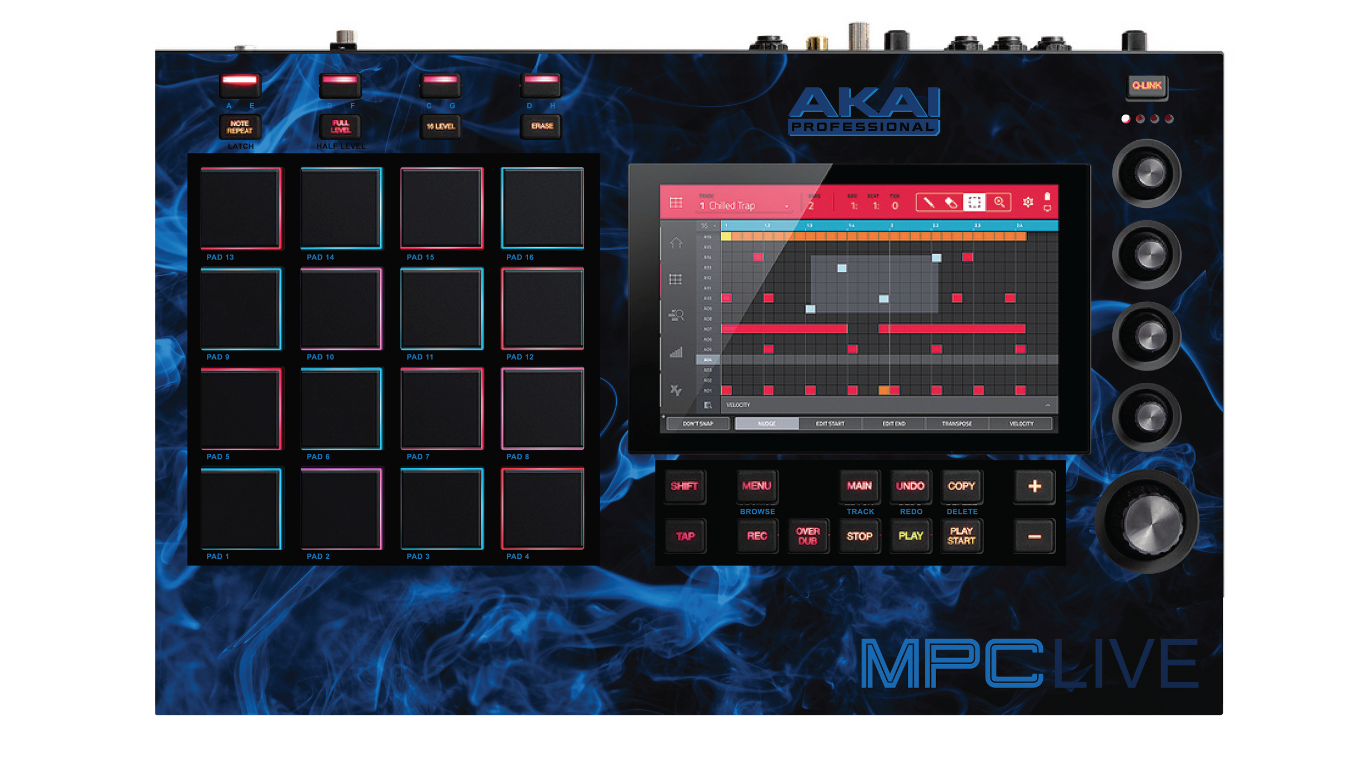 MPC LIVE SKIN "BLUEFACE"