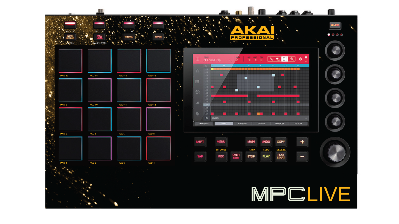 MPC LIVE SKIN "GOLDEN"