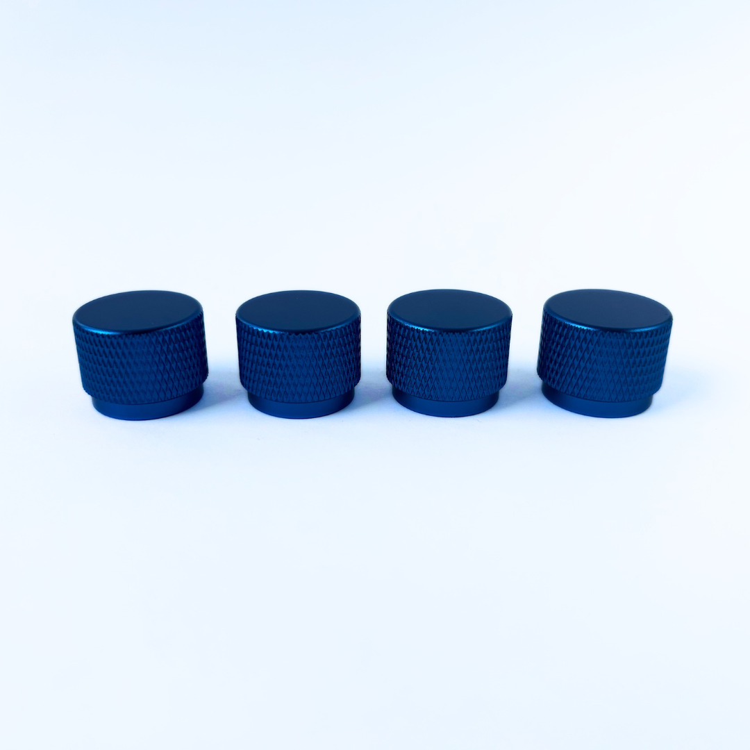 SMALL KNOB BLUE X 4 PCS SET