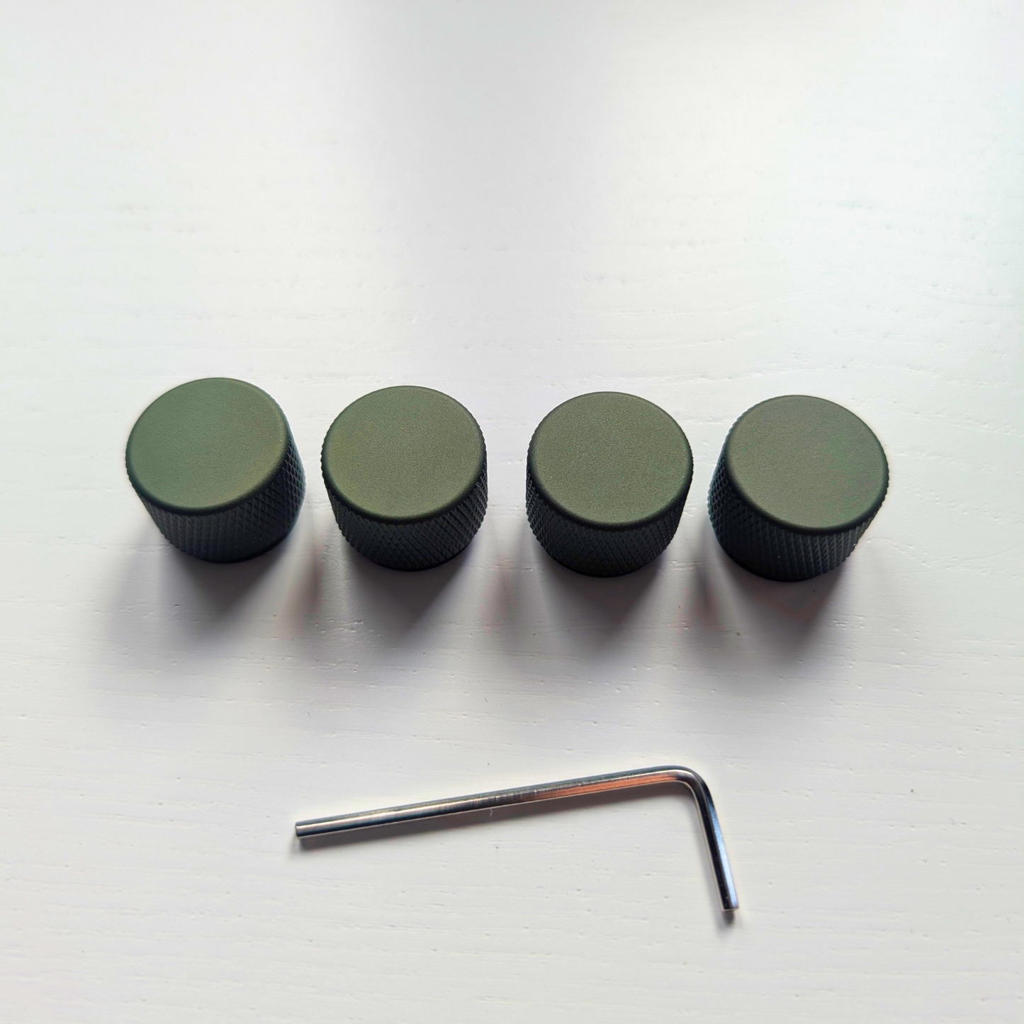 🔥SMALL KNOB X 4 PCS SET ARMY DARK GREEN 🪖