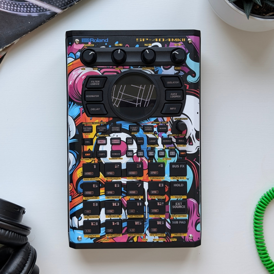 SP-404 MK2 SKIN "SKULLYS"