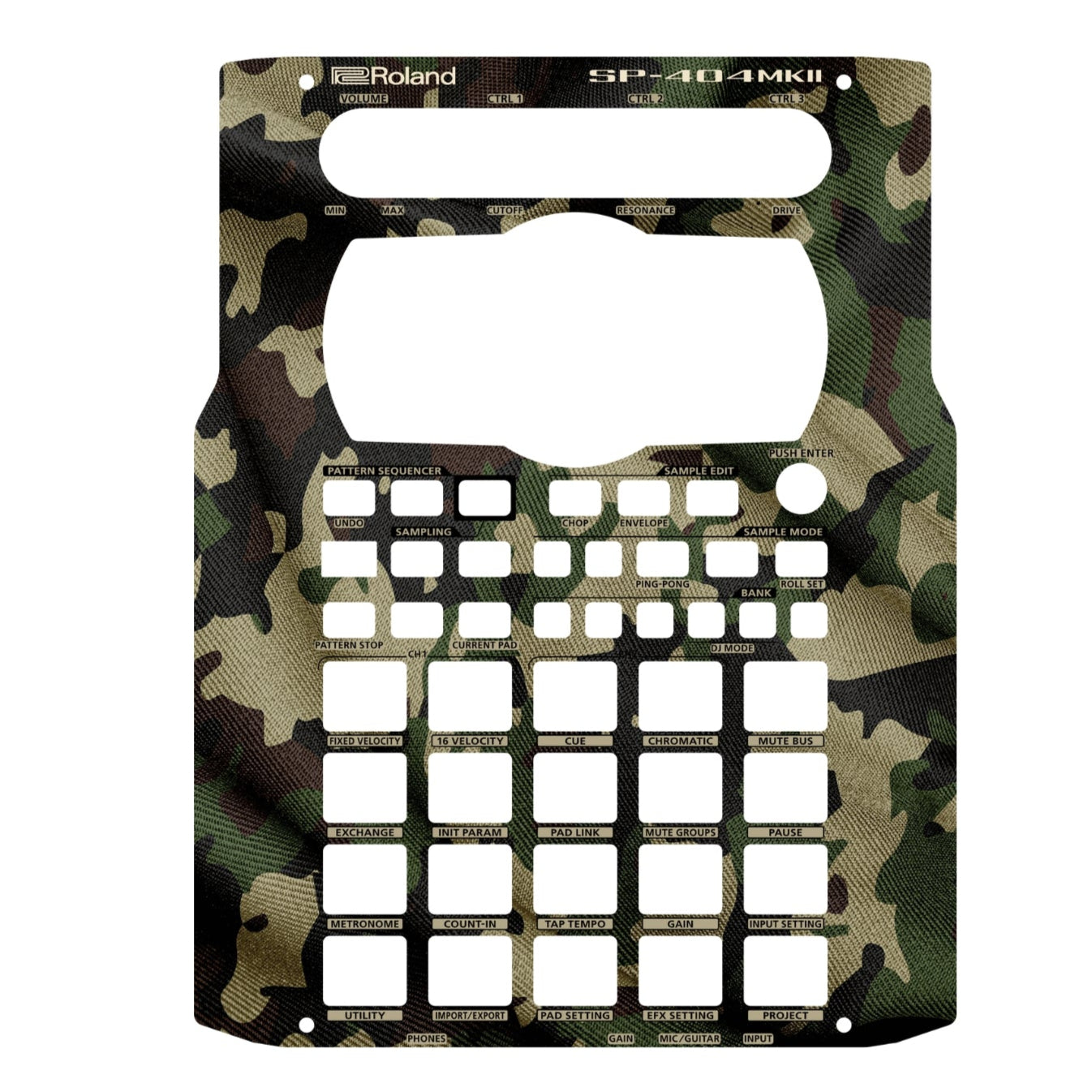 SP-404 MK2 SKIN "FABRIC CAMO"