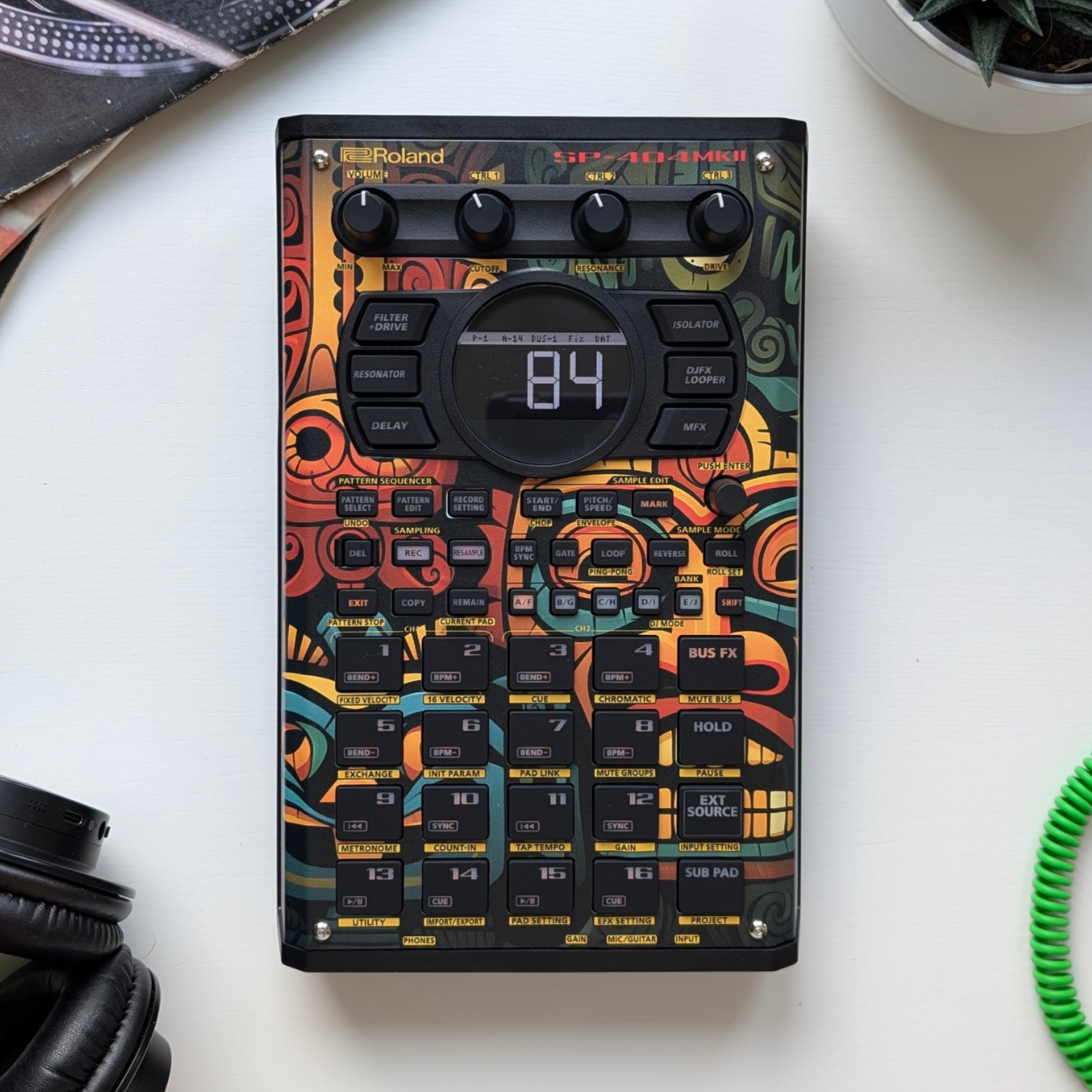 SP-404 MK2 SKIN "AZTEC"