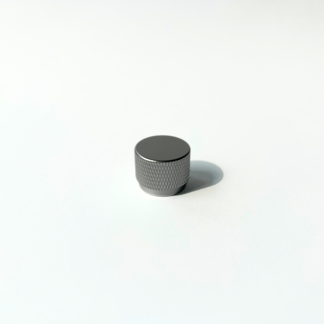 THE GREAT SET - THE BIG KNOB + 5 SMALL KNOBS SILVER