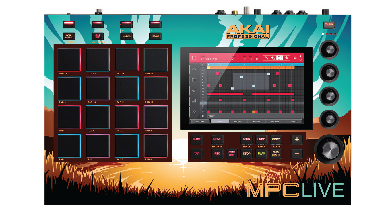 MPC LIVE SKIN "SUNSET LOFI"