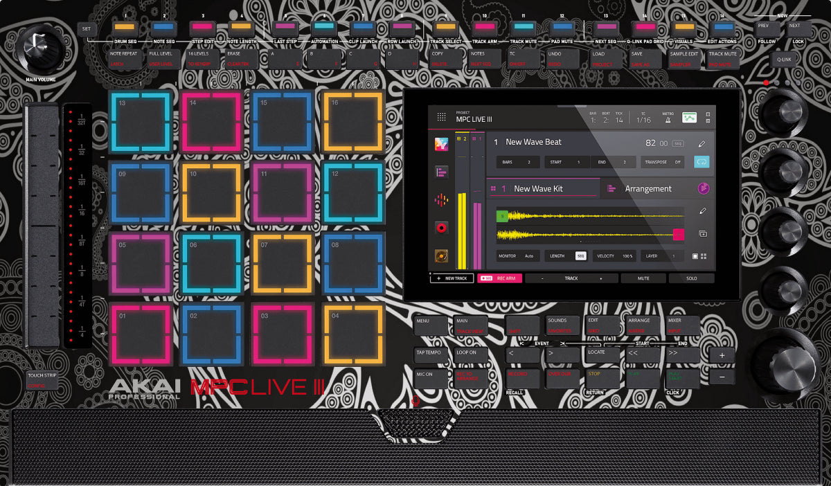 MPC LIVE 3 SKIN „BANDANA”
