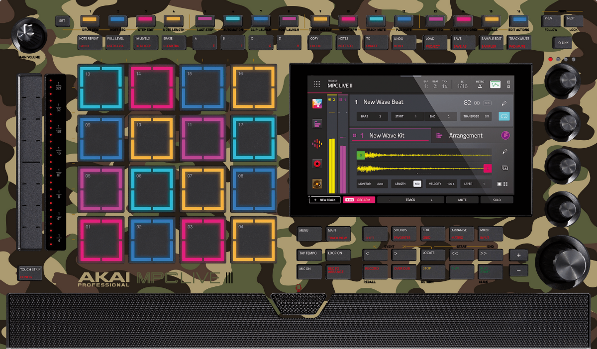 MPC LIVE 3 SKIN „CAMO CLASSIC”