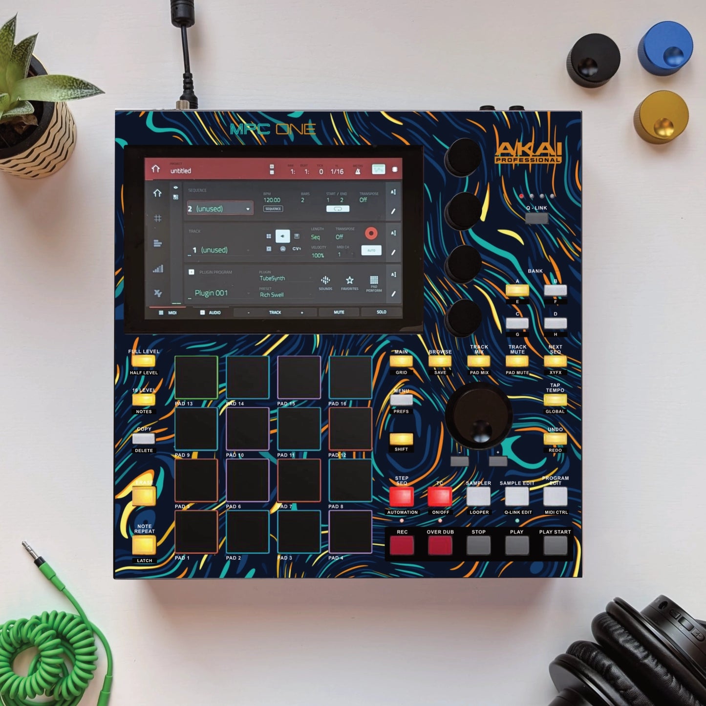 MPC ONE SKIN "COLORFUL"