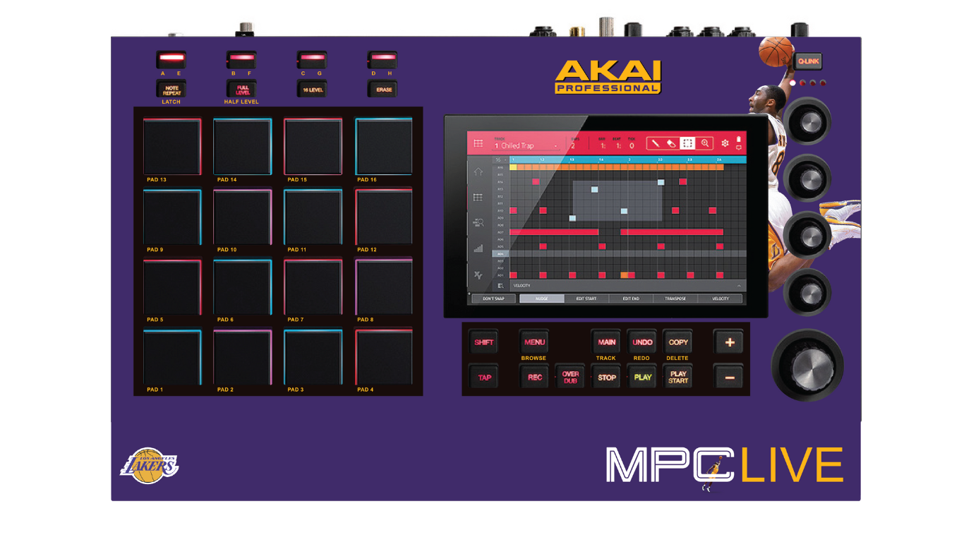 MPC LIVE SKIN  "LAKERS"