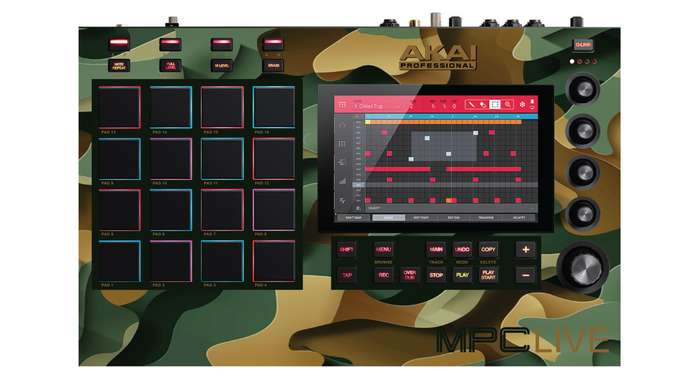 MPC LIVE SKIN "LIQUID CAMO CLASSIC"