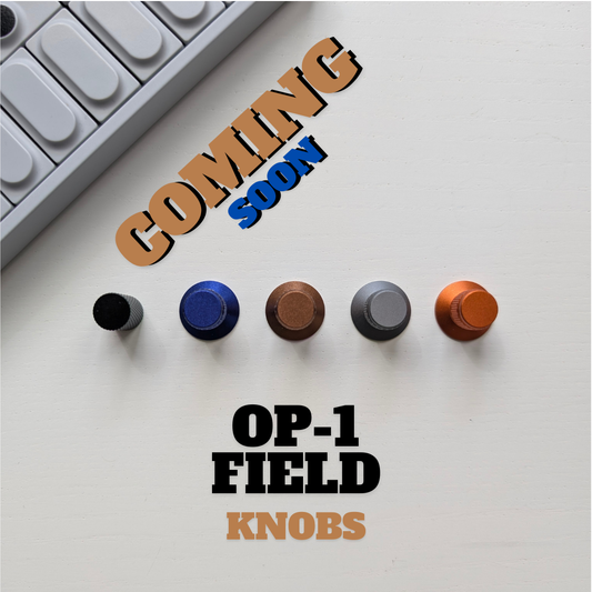 COMING SOON! OP-1 FIELD FULL SET - METAL KNOBS 4+1