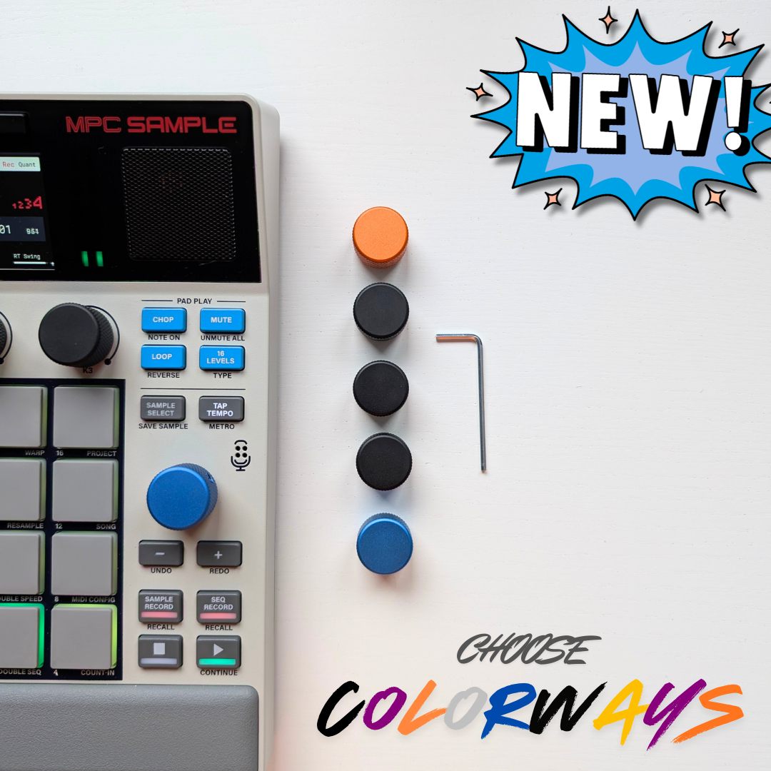 🔥NEW DROP🔥MPC SAMPLE ZESTAW METALOWYCH POKRĘTEŁ