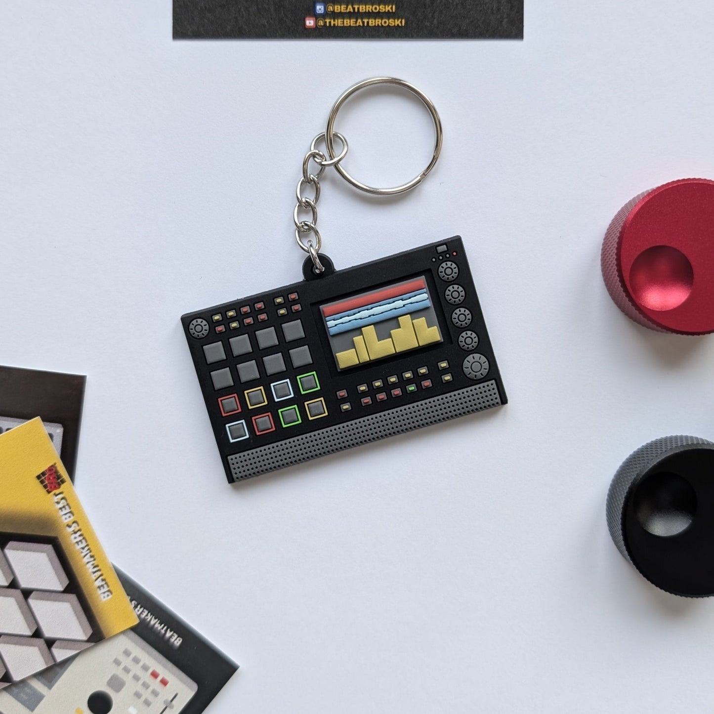 "MPC LIVE 2" KEYCHAIN WITH SUPER NICE DETAILS