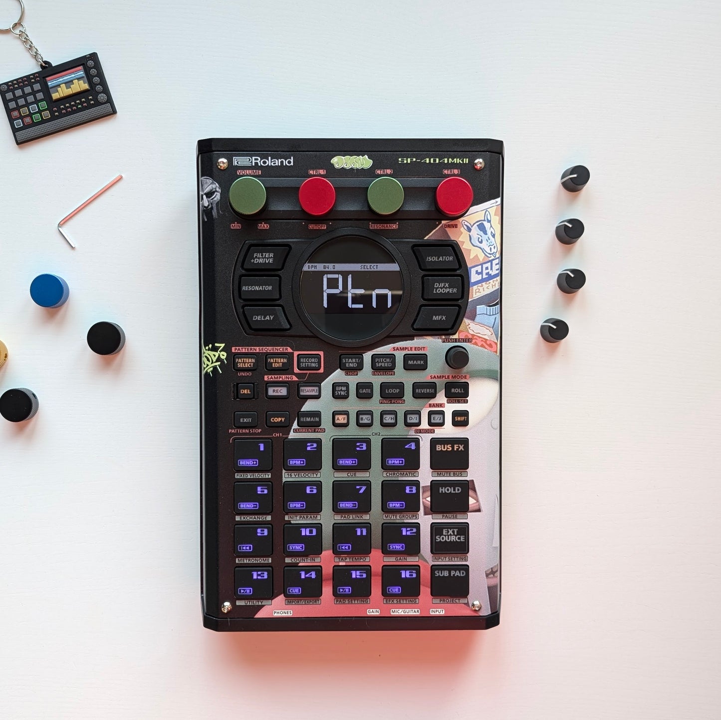 SP-404 MK2 SKIN "MM..Food"