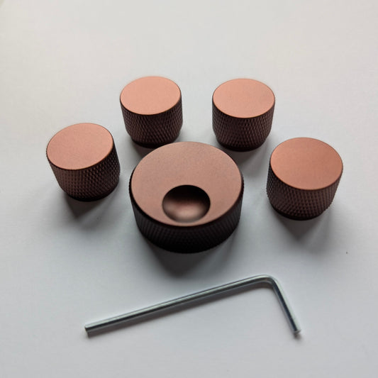 🔥NEW DROP🔥THE GREAT SET - THE BIG KNOB + 4 SMALL KNOBS CHOCOLATE🍫