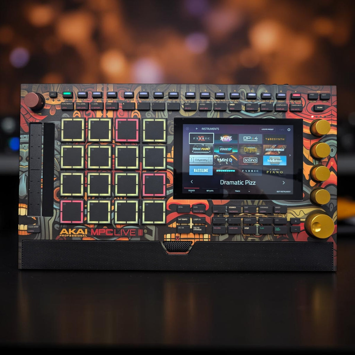🔥NEW🔥MPC LIVE 3 SKIN "AZTEC"