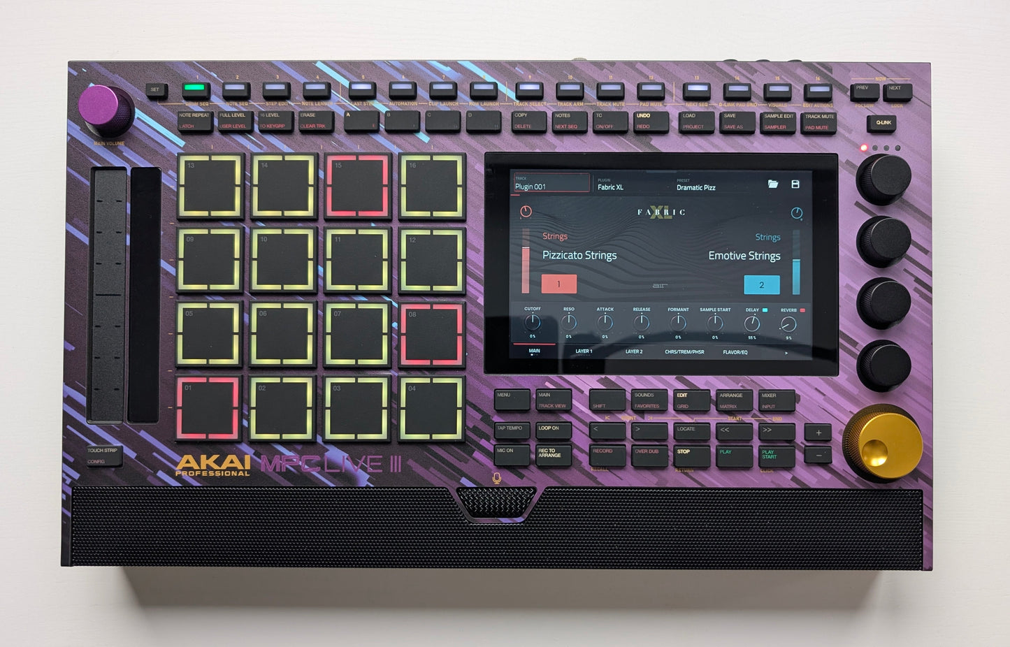 MPC LIVE 3 SKIN „LIGHTING”