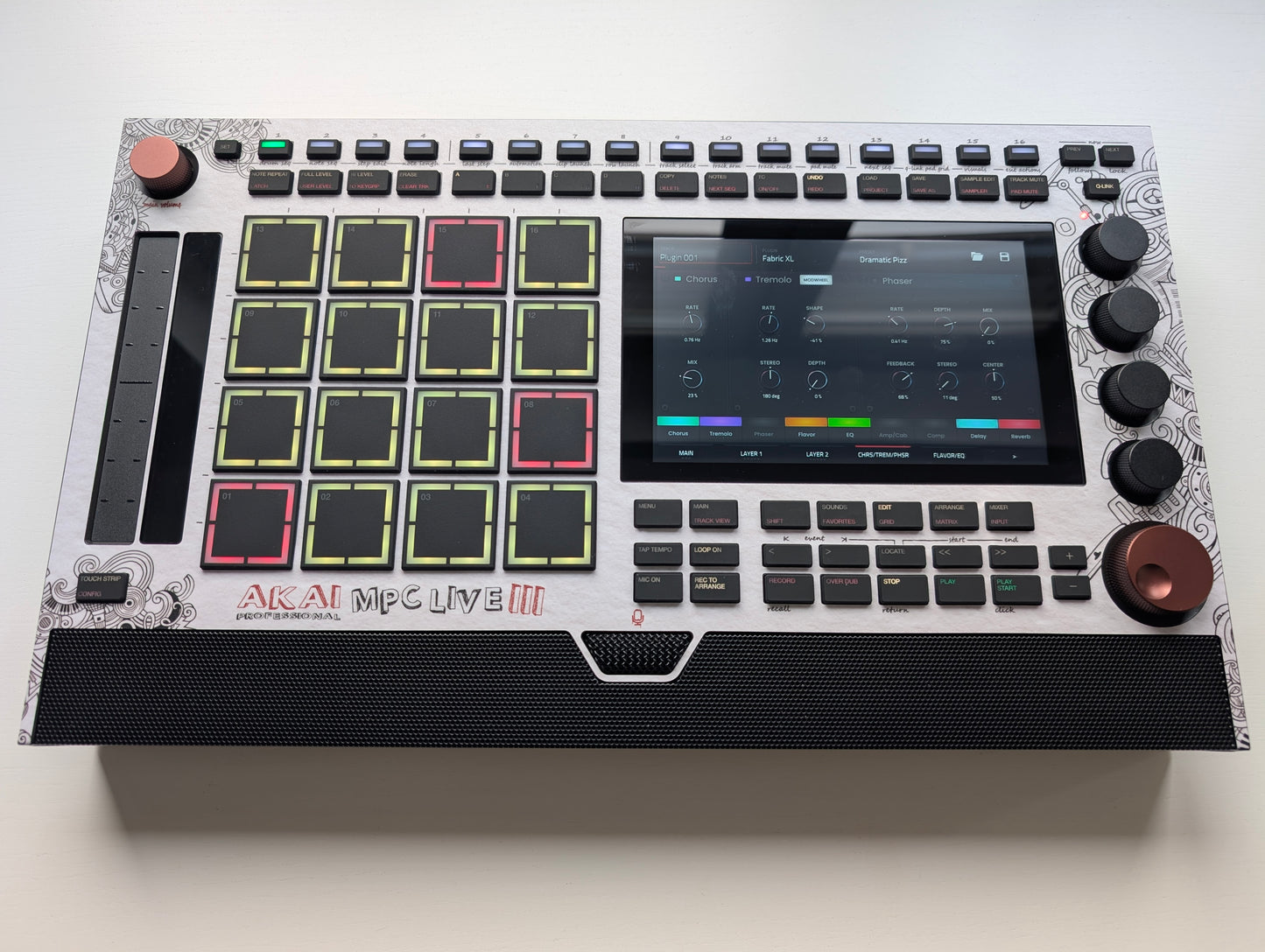MPC LIVE 3 SKIN „SKETCH BOOK”