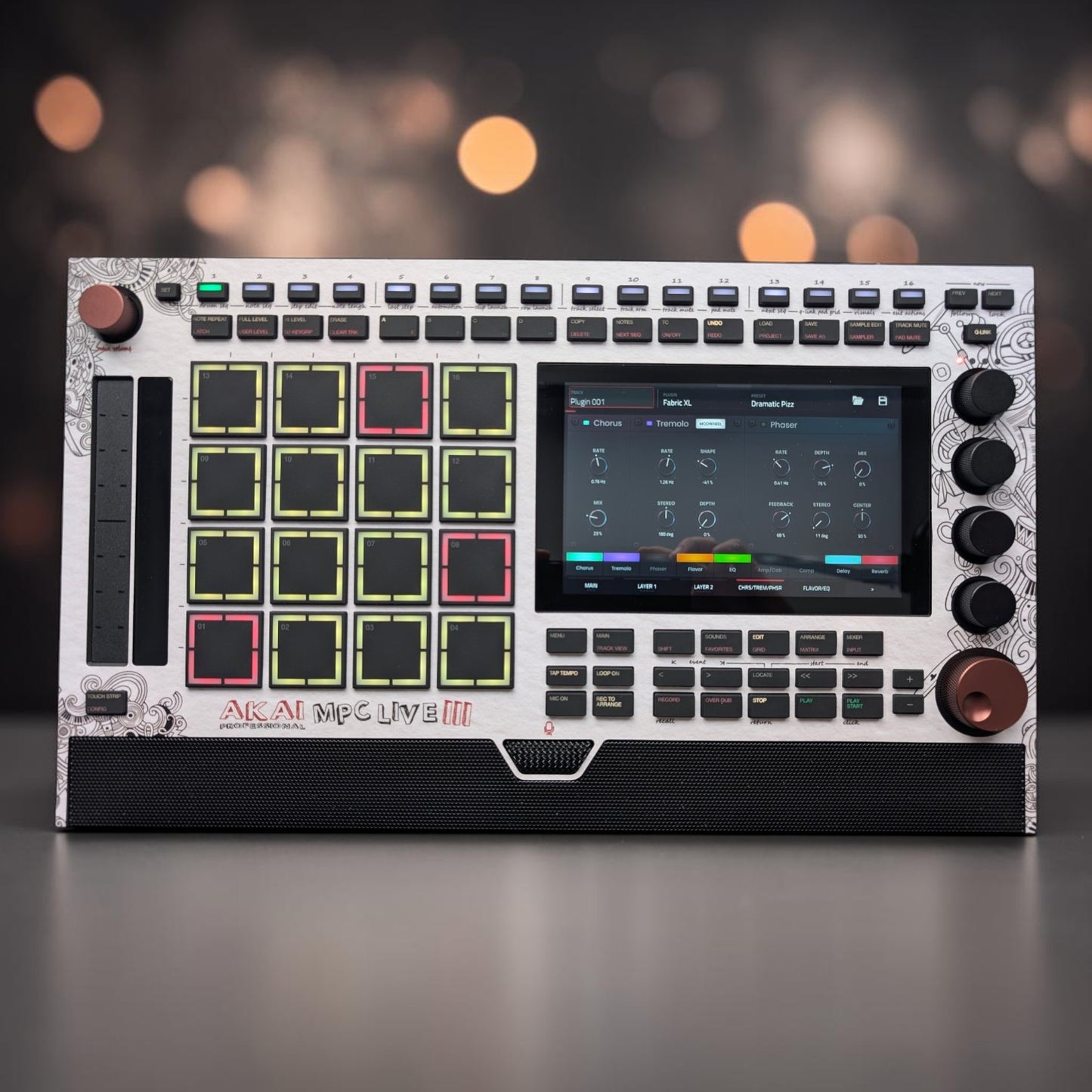 🔥NEW🔥MPC LIVE 3 SKIN "SKETCH BOOK"