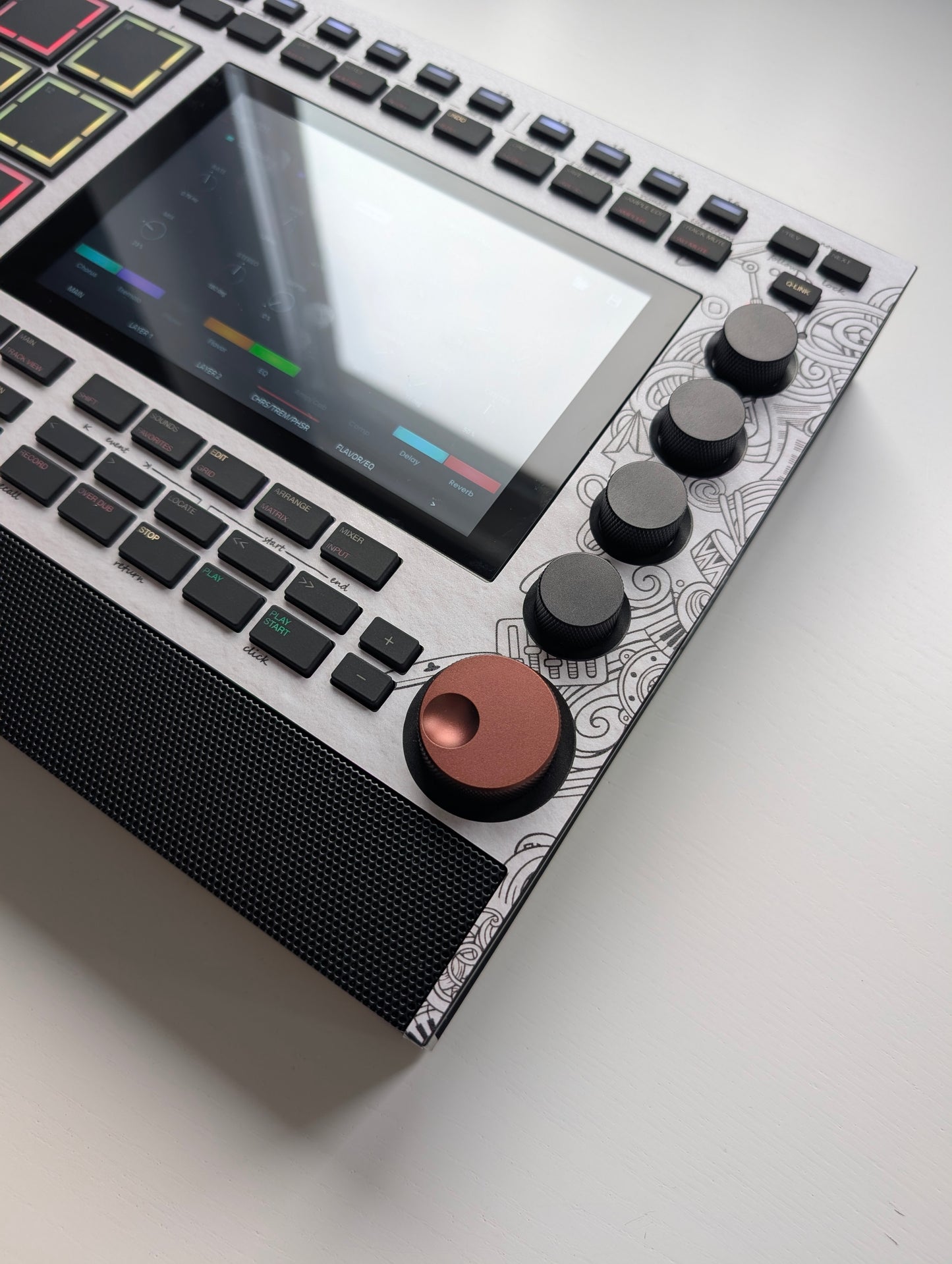 MPC LIVE 3 SKIN „SKETCH BOOK”