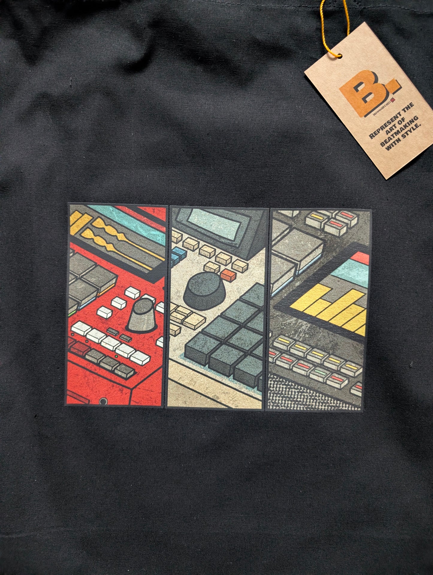 TORBA HEAVYBAG 100 % BAWEŁNA "3 MPC'S" 