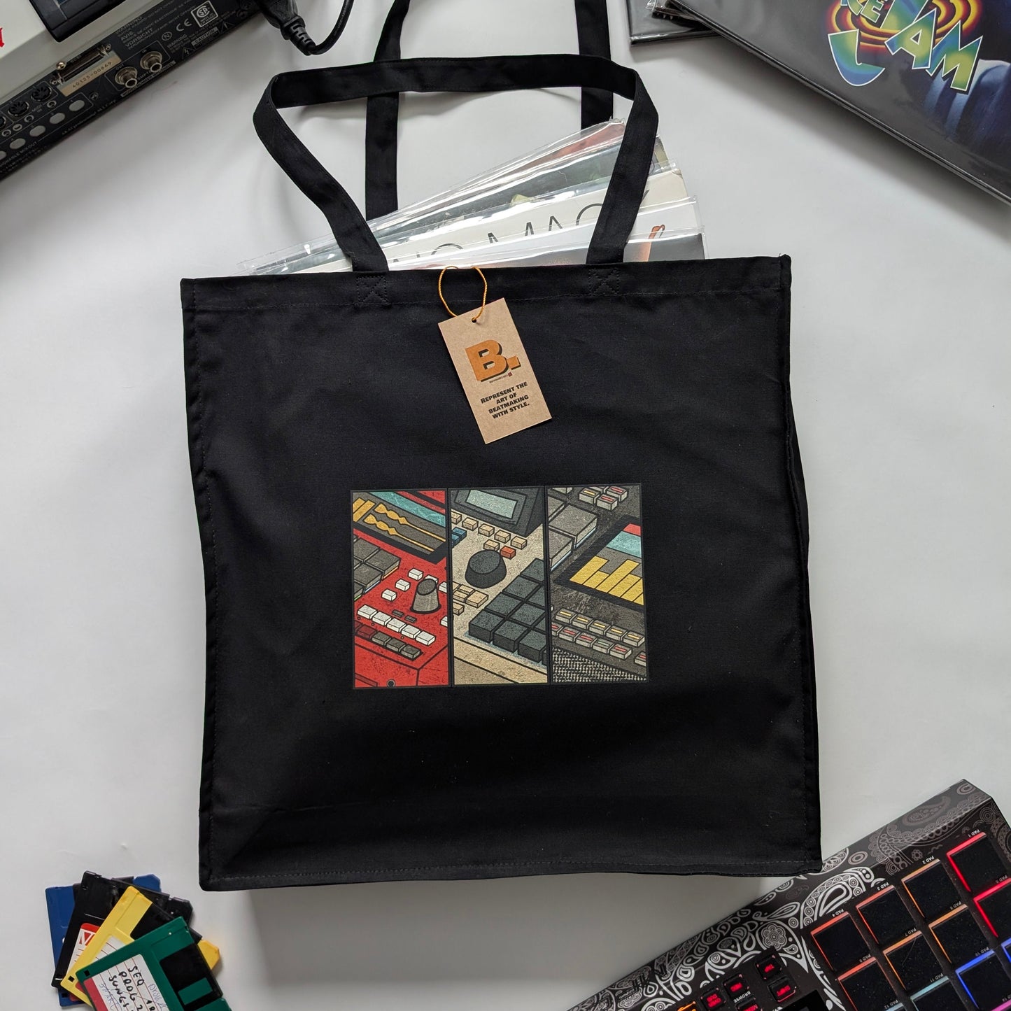 TORBA HEAVYBAG 100 % BAWEŁNA "3 MPC'S" 