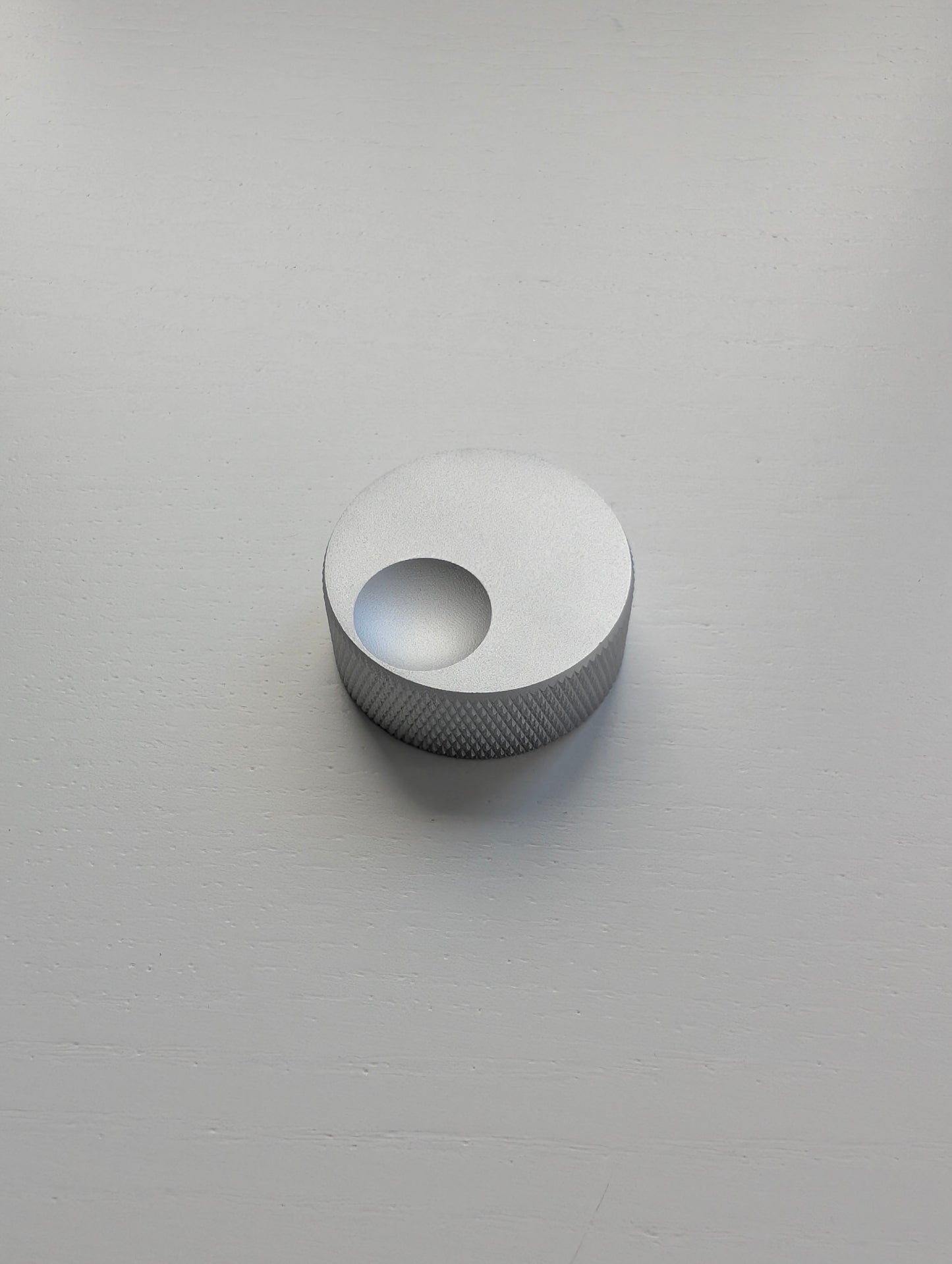 THE GREAT SET - THE BIG KNOB + 5 SMALL KNOBS SILVER