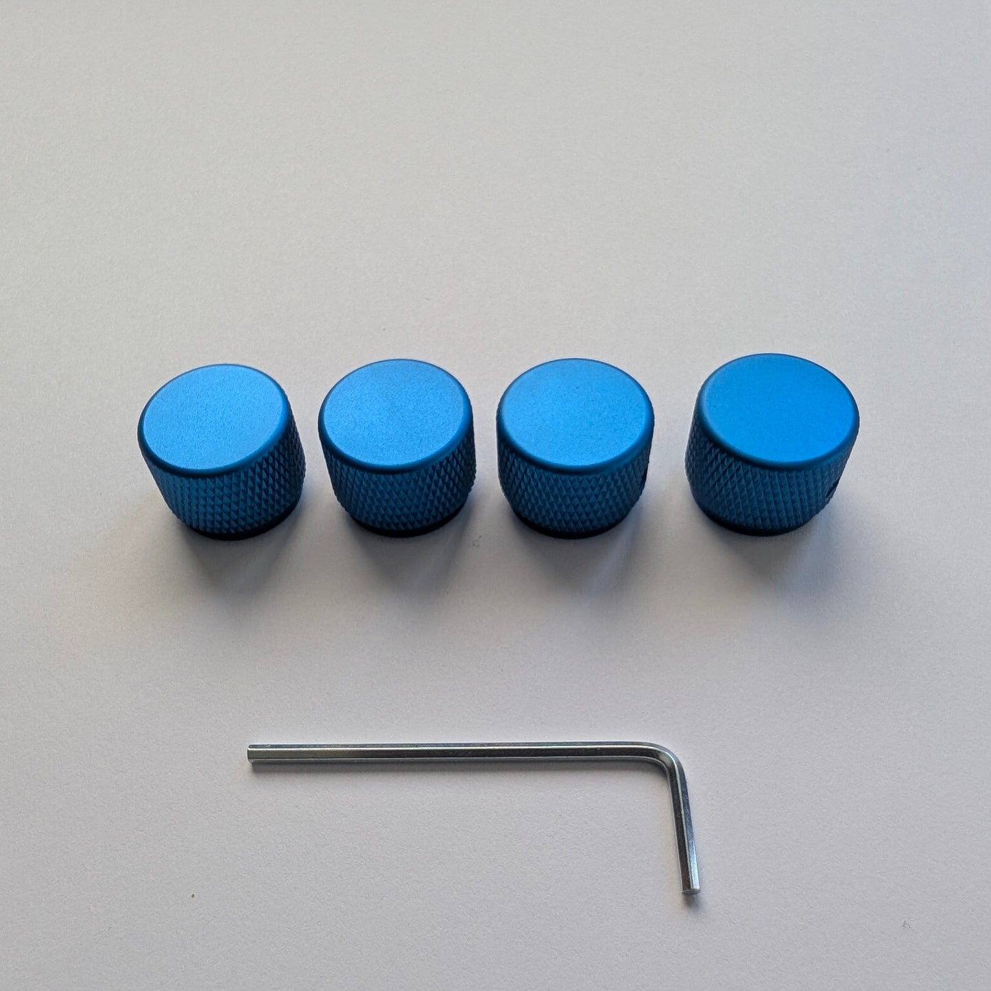 SMALL KNOB BLUE X 4 PCS SET
