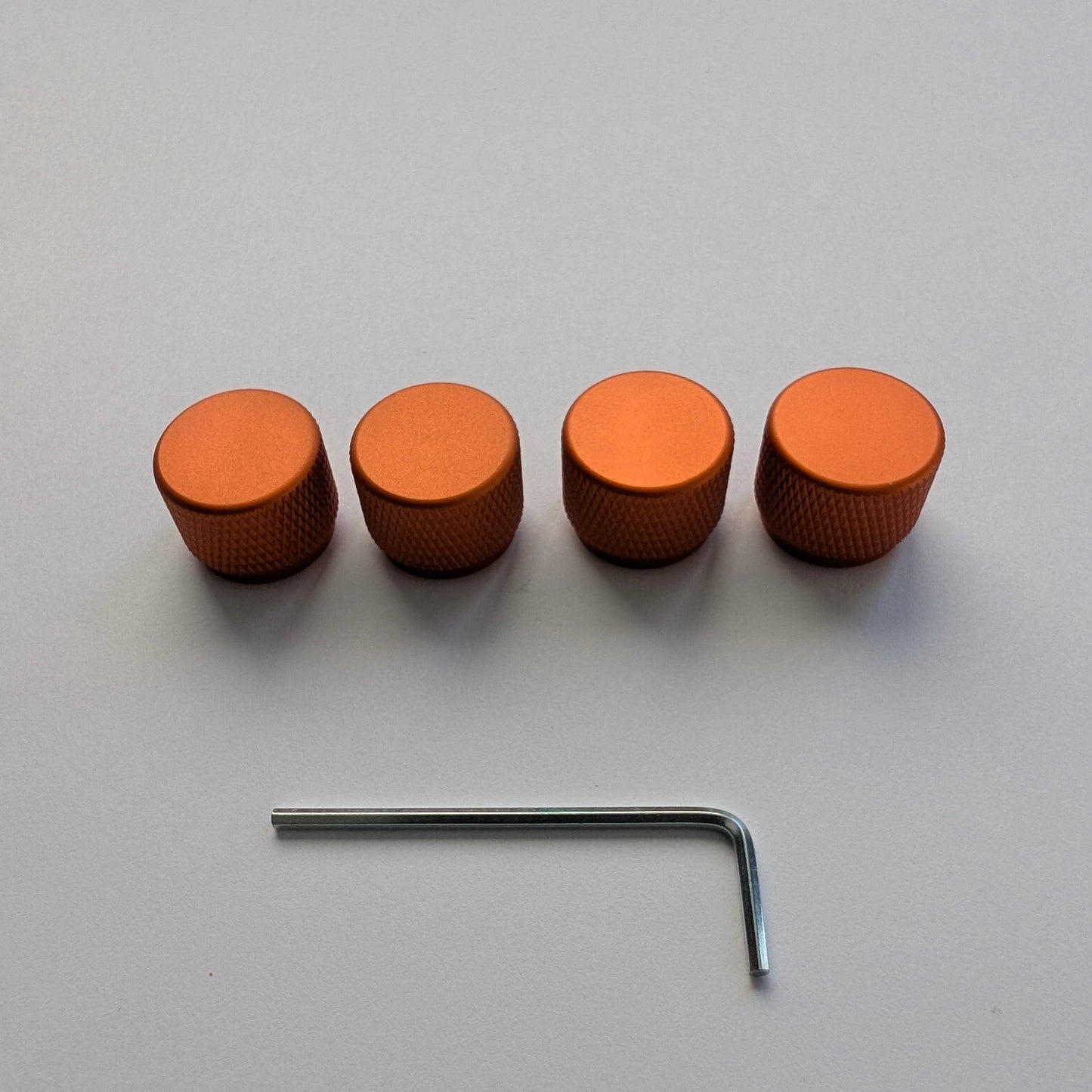 🔥NEW DROP🔥THE GREAT SET - SMALL KNOB X 4 PCS SET 🍊 ORANGE