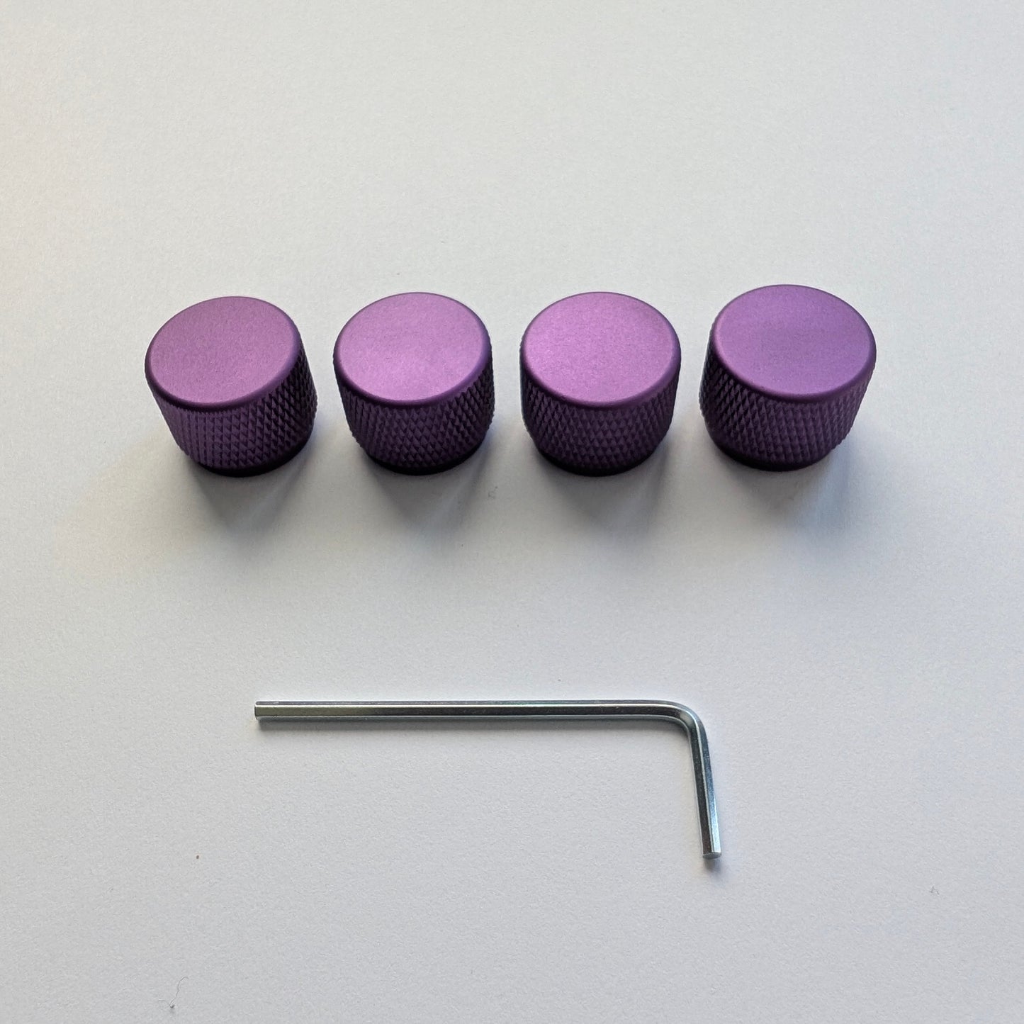 🔥NEW DROP🔥SMALL KNOB PURPLE X 4 PCS SET BLUEBERRY 🫐  PURPLE