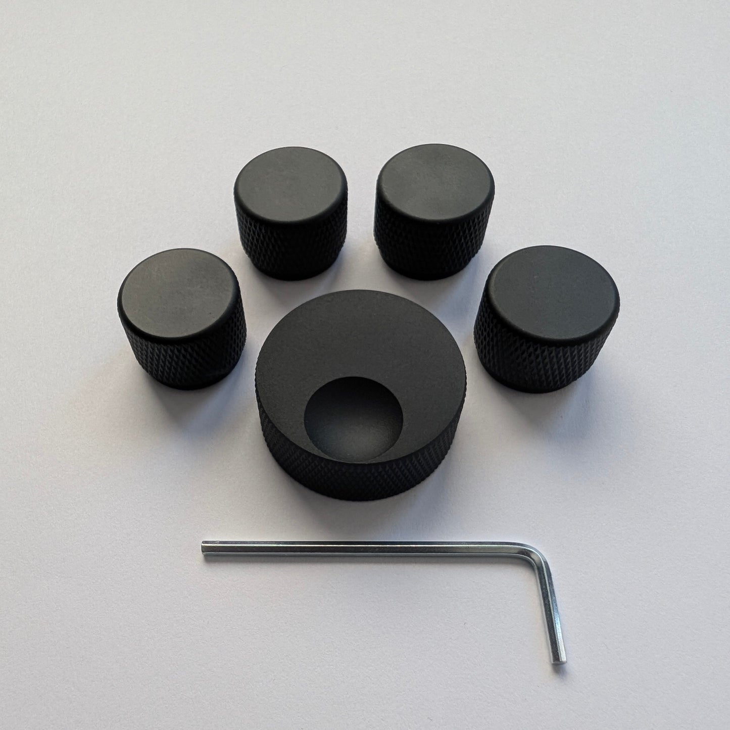DUŻY ZESTAW THE BIG KNOB + ZESTAW 4 MAŁYCH CZARNY