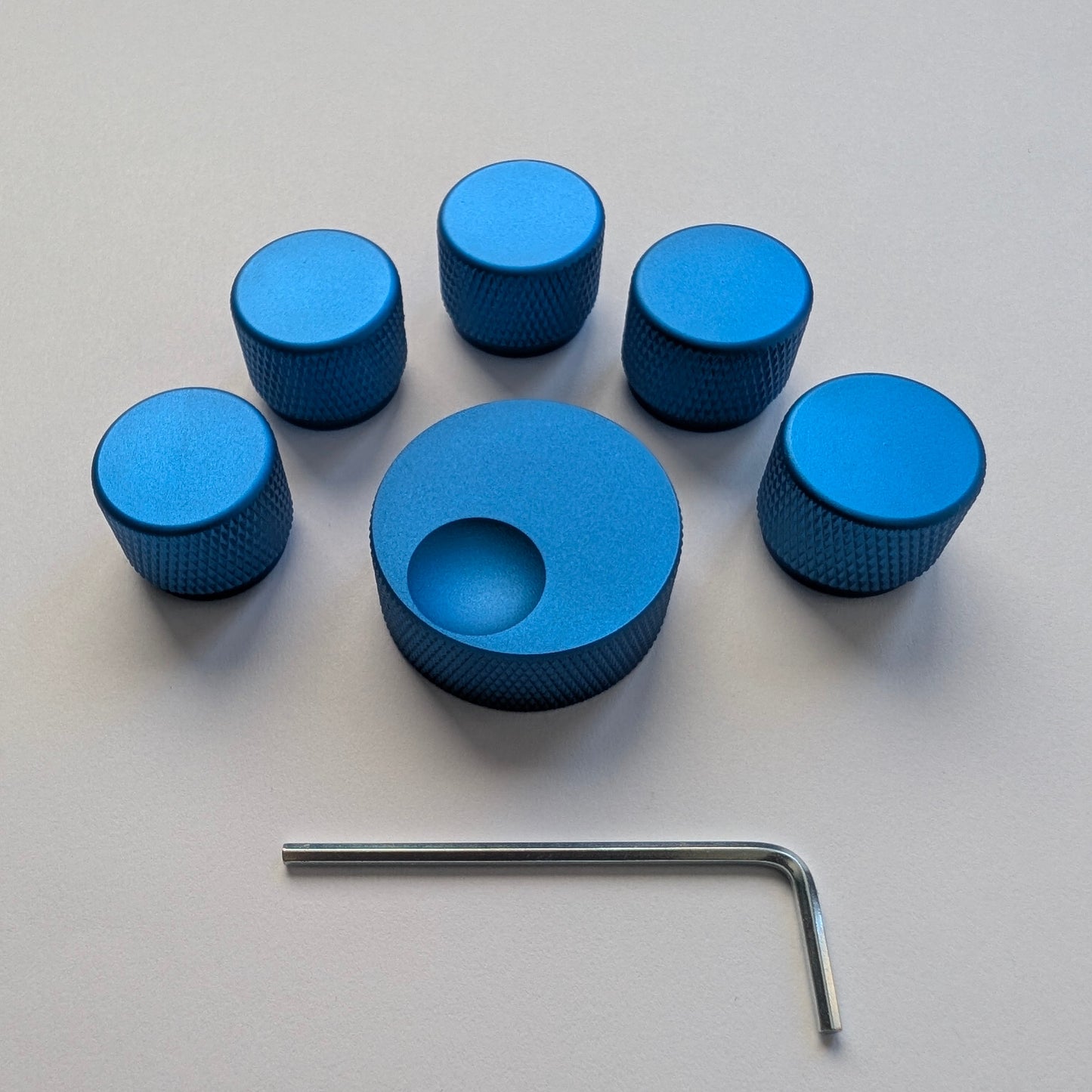 THE GREAT SET - THE BIG KNOB + 5 SMALL KNOBS BLUE LIVE 2/ 3 / KEY 37 / KEY 61