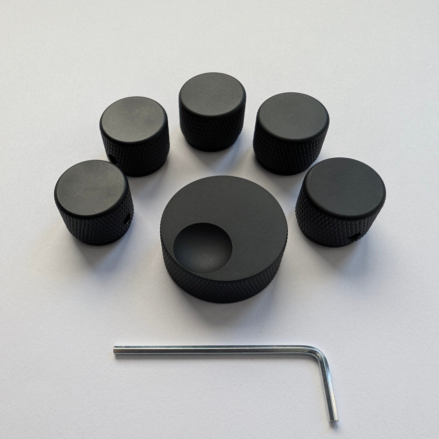 THE GREAT SET - THE BIG KNOB + 5 SMALL KNOBS BLACK LIVE 2/ 3 / KEY 37 / KEY 61