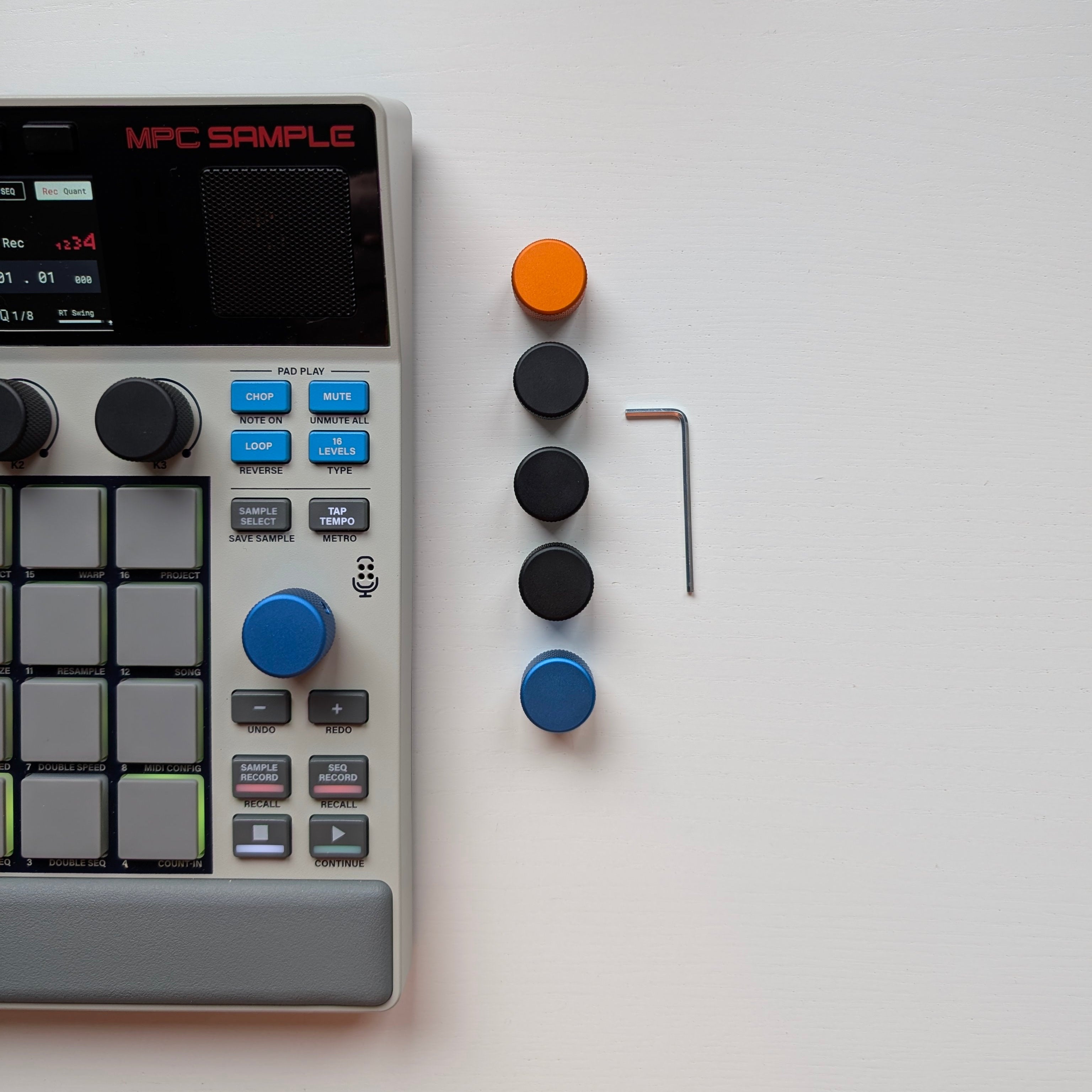 🔥NEW DROP🔥MPC SAMPLE FULL SET OF KNOBS (COLORWAYS