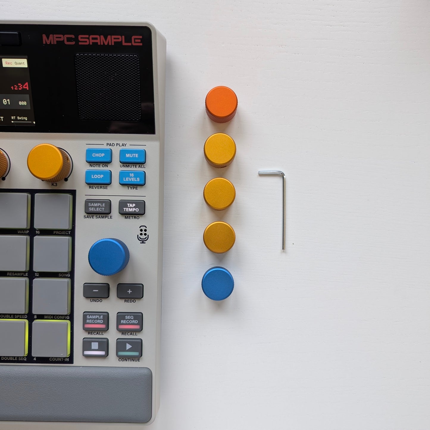 🔥NEW DROP🔥MPC SAMPLE ZESTAW METALOWYCH POKRĘTEŁ