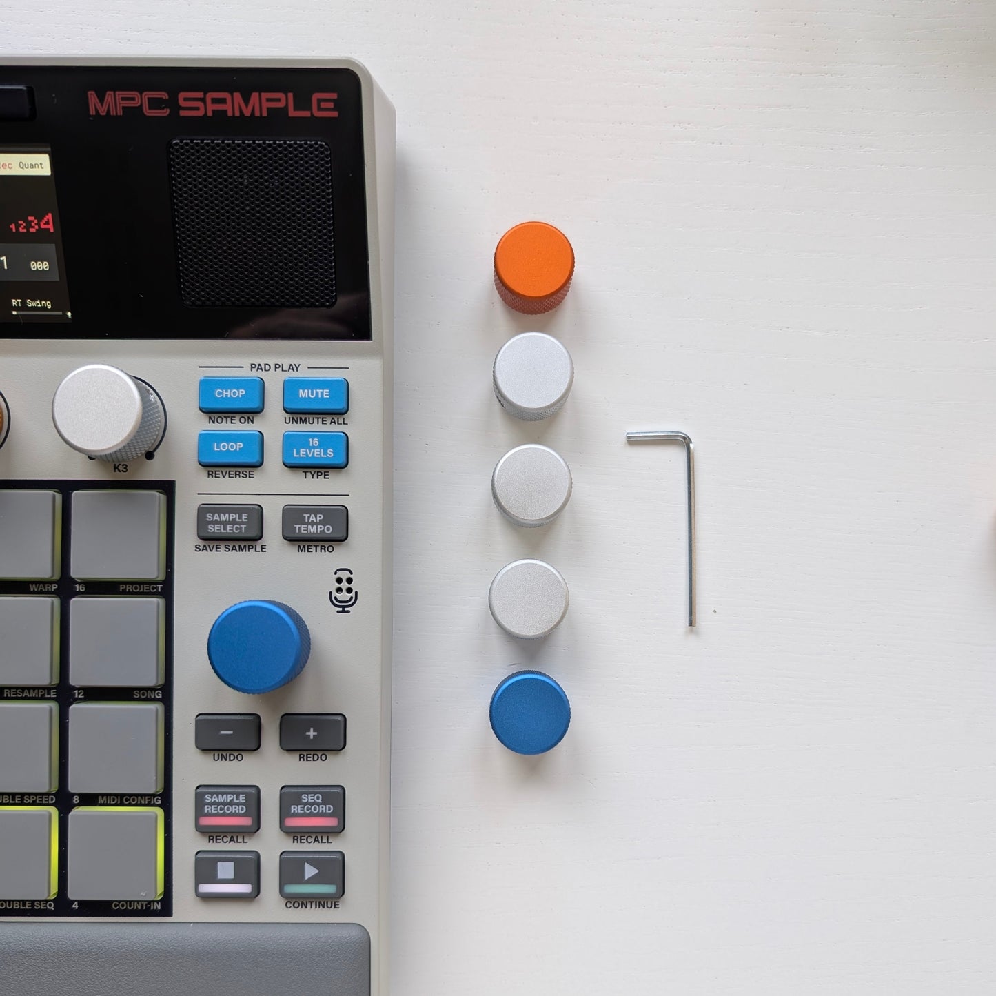 🔥NEW DROP🔥MPC SAMPLE ZESTAW METALOWYCH POKRĘTEŁ