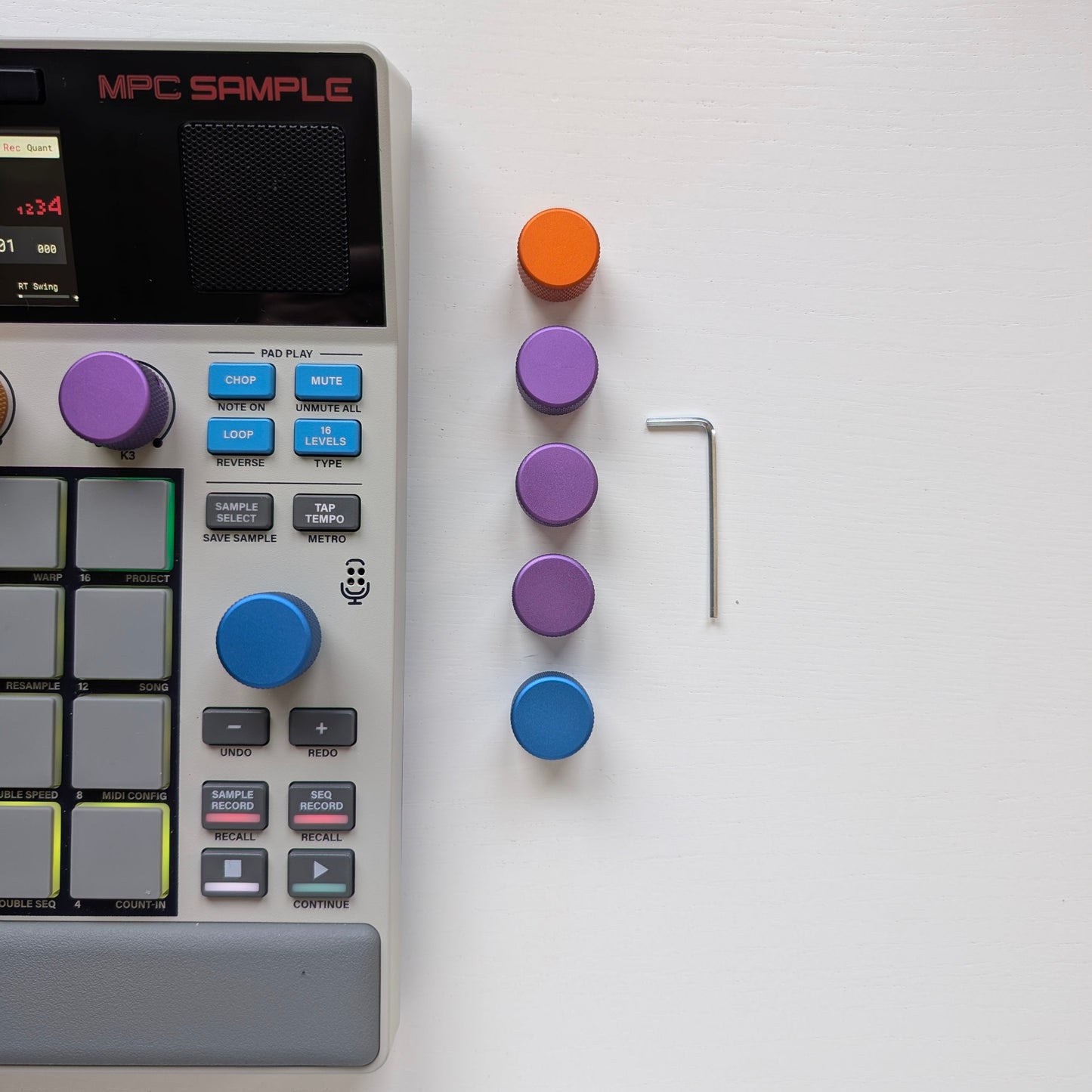 🔥NEW DROP🔥MPC SAMPLE ZESTAW METALOWYCH POKRĘTEŁ