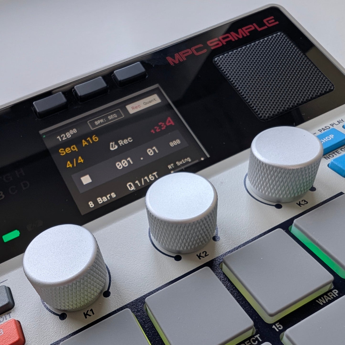 🔥NEW DROP🔥MPC SAMPLE BIG KNOB ✒️ SREBRNA STAL