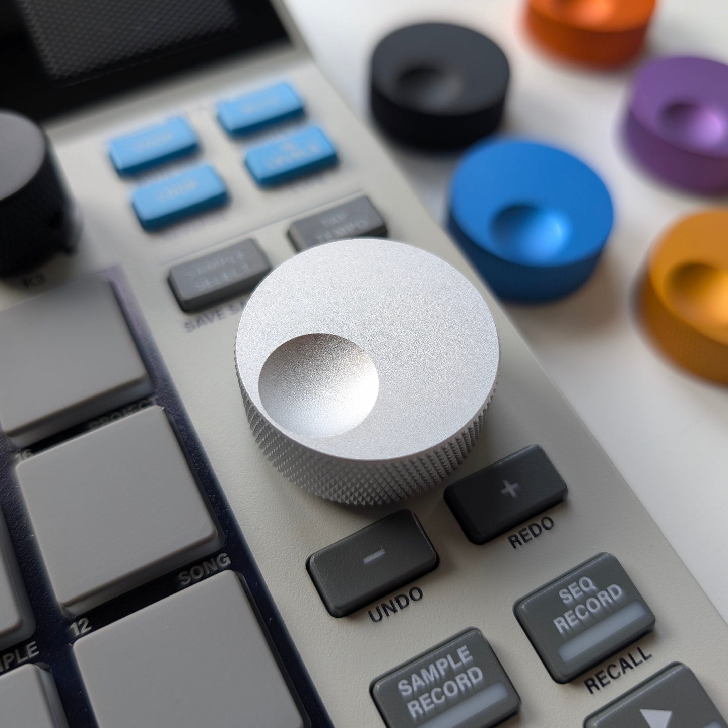 🔥NEW DROP🔥MPC SAMPLE BIG KNOB ✒️ STEEL SILVER