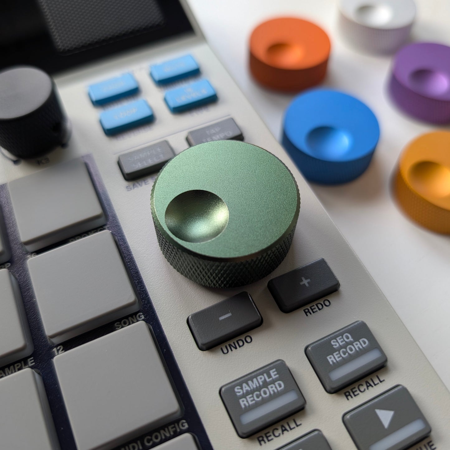 🔥NEW DROP🔥MPC SAMPLE BIG KNOB 🪖 DARK GREEN
