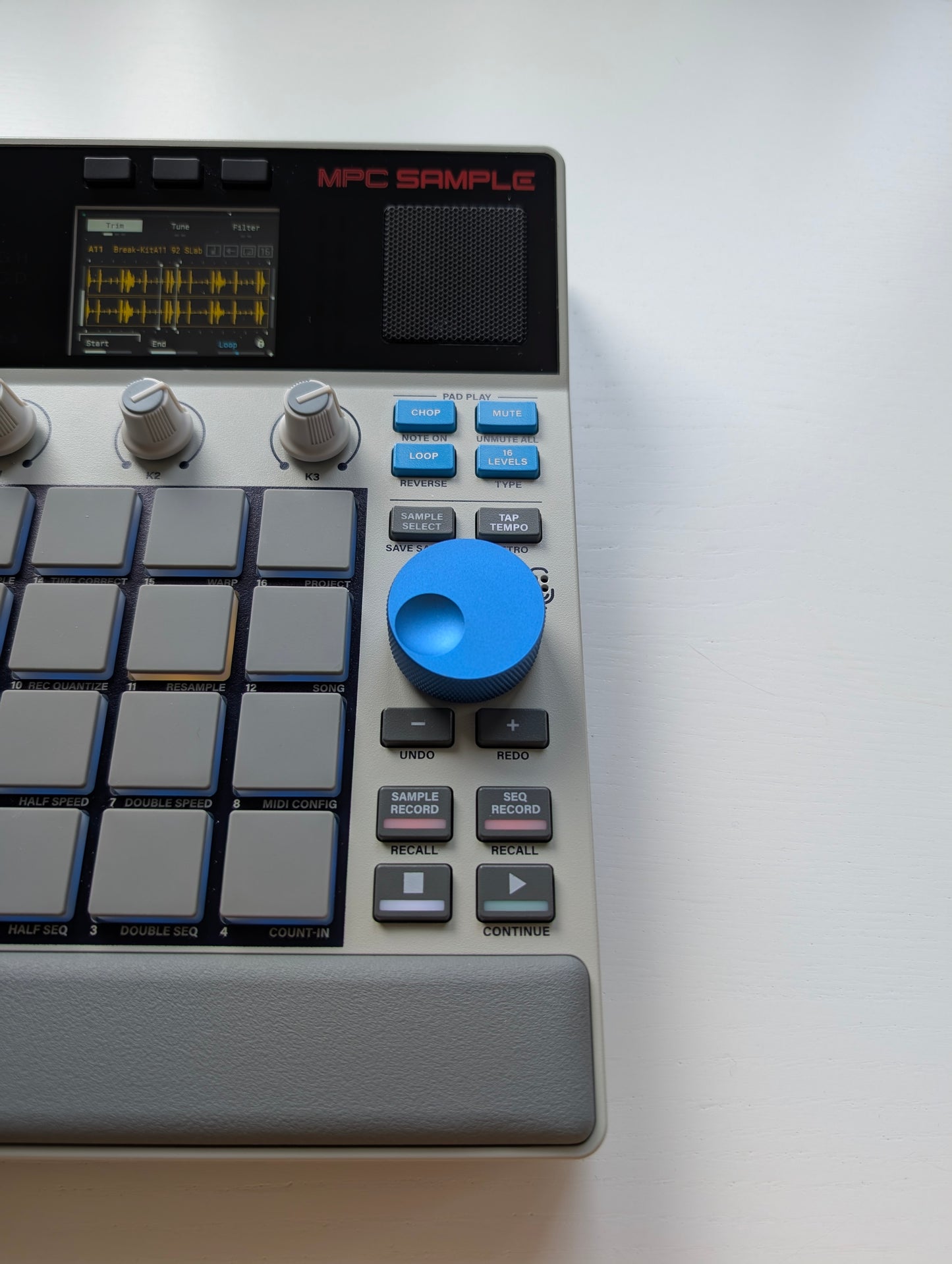 🔥NEW DROP🔥MPC SAMPLE BIG KNOB 🐟 BLUE