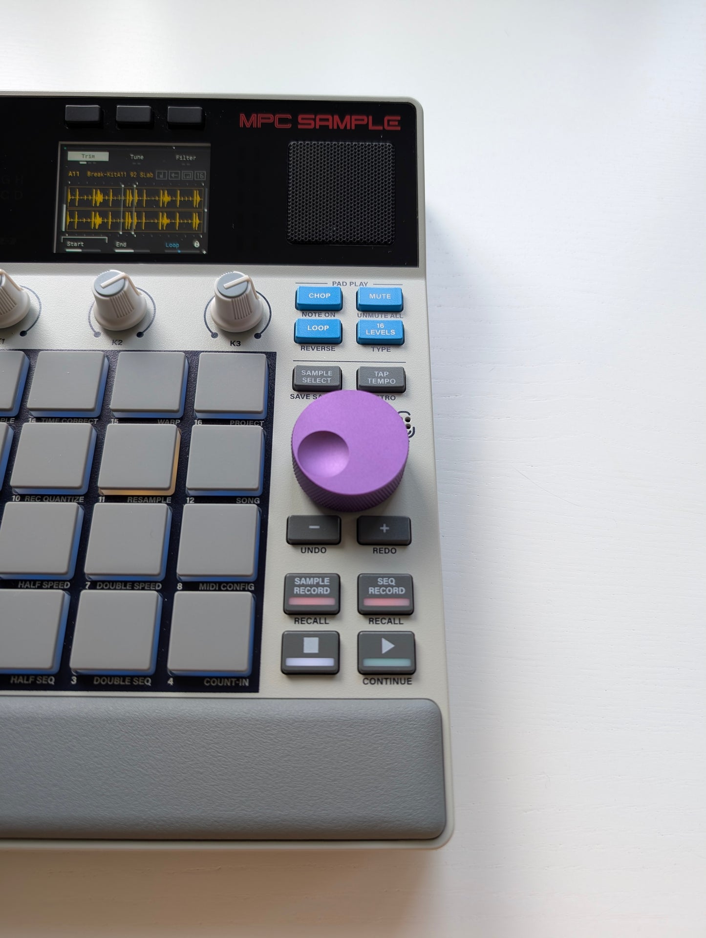 🔥NEW DROP🔥MPC SAMPLE BIG KNOB 🫐  BLUEBERRY PURPLE